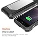 iPhone 6 Battery Case, [MFI Apple Certified] Trianium iPhone 6 Portable Charger (4.7 Inches) [Black/Silver]-3500mAh External Power Bank iPhone Protective Charging Case Back Heavy-Duty [Inlaid Metal]