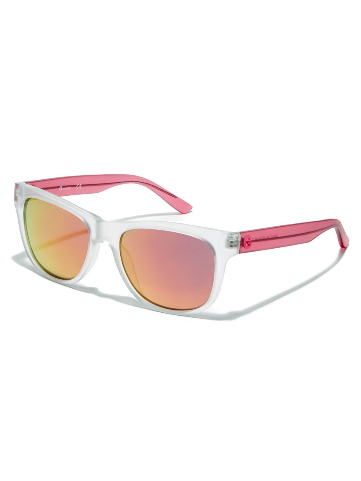 Guess Unisex Adults Sonnenbrille GG1127 26U Sunglasses, White (Weiß), 56