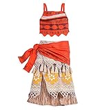 Disney Moana Costume For Kids Size 5/6