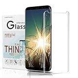 Galaxy S8 Screen Protector,Addgital S8 Glass Screen Protector[Full Coverage ],[HD Clear Film] [Anti-Bubble] Screen Protector for Samsung Galaxy S8