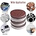 LotFancy 120 PCS 5 Inch 8 Hole Sanding Disc, 1000 1200 1500 2000 2500 3000 Grit Aluminum Oxide Sandpaper Assortment, Sand Paper for Wood, Plastic, Rust Removal, Random Orbital Sander Pads