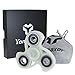 Yomaxer the Walking Ghost Fidget Hand Spinner R188 Bearing Stress Reducer for the Fidgeter (Luminous)