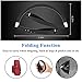 Bluetooth Headphones, Dostyle V4.1 Bluetooth Headset Wireless Stereo Neckband Foldable Sport Earbuds with Mic and Retractable Earbuds Compatible for iPhone X Samsung Galaxy S8 S9 and Android Phones