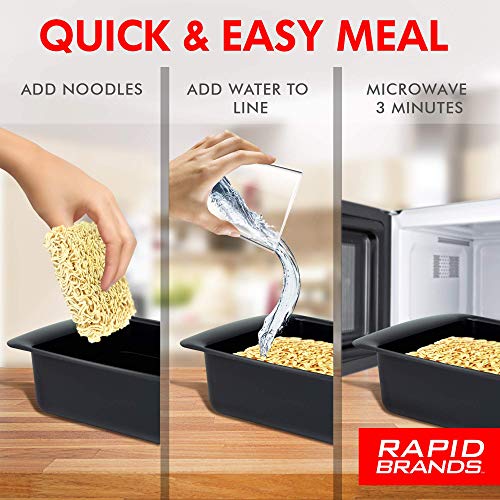 Rapid-Ramen-Cooker-Microwave-Ramen-in-3-Minutes-BPA-Free-and-Dishwasher-Safe-Black