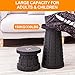 Alritz Retractable Folding Stool for Camping, Portable Collapsable Stool Chair for Outdoor Fishing, BBQ, Hiking, Traveling, Picnics, Max Load 330lbsthumb 2