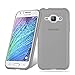Cadorabo Case Compatible with Samsung Galaxy J1 ACE in Transparent Black - Shockproof and Scratch Resistant TPU Silicone Cover - Ultra Slim Protective Gel Shell Bumper Back Skin