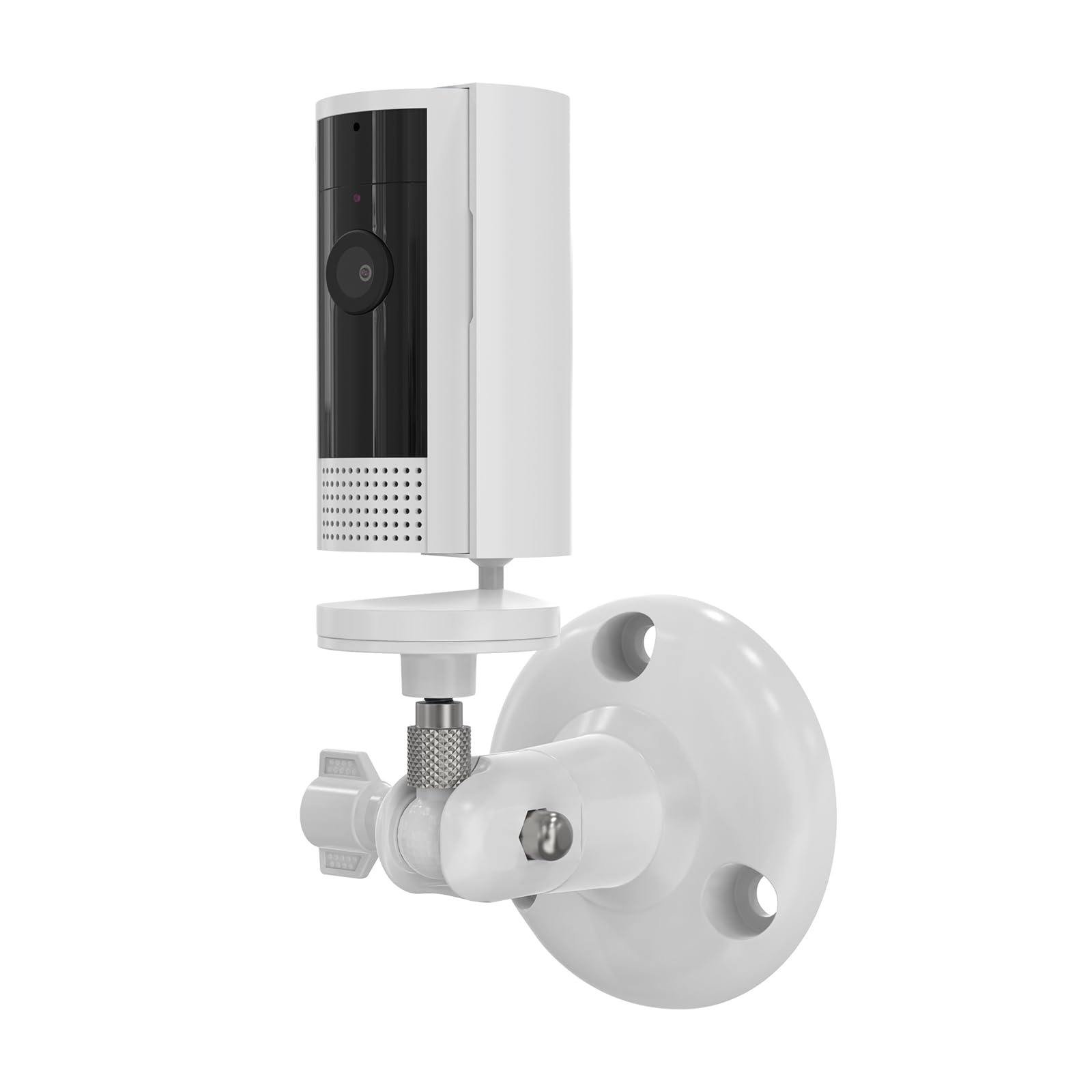 HOLACA Wall Mount Bracket Compatible With Indoor Camera (2nd Gen) and Pan-Tilt Camera, 360° Adjustable Sturdy Mounting Kit (White)