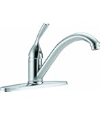 DELTA FAUCET 100LF-HDF, 8.69 x 10.50 x 8.69 inches, Chrome - Touch