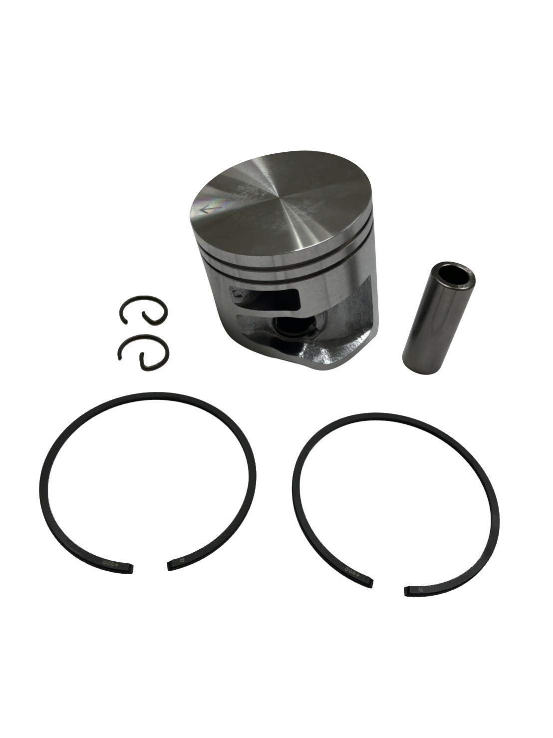 ENGINERUN 49MM Piston Kit with Ring Compatible with Stihl MS391 Replacement Parts Ref OEM 1140-030-2008, 1140 030 2008