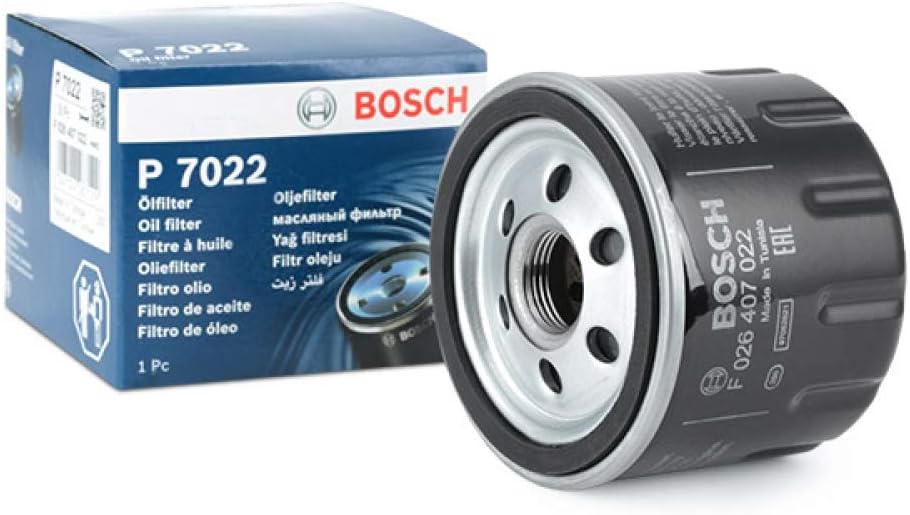 Bosch P7022 Car Oil Filter - Separates Soot and Metal Particles from Engine Oil - Provides Reliable Engine Lubrication - Image 3