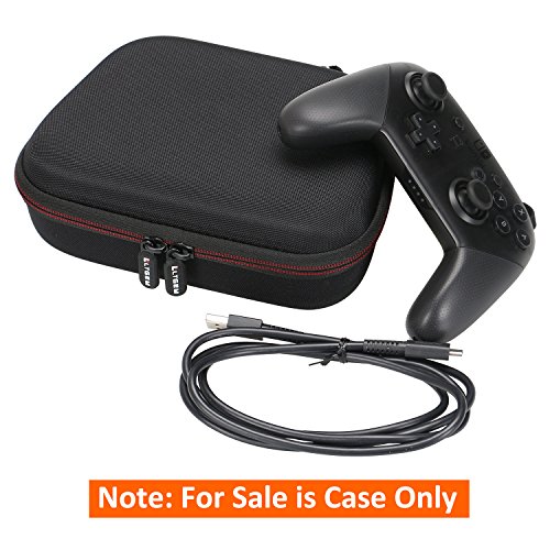 LTGEM Hard Case for Nintendo Switch Pro Controller - Travel Protective Carrying Storage Bag