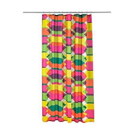 Ikea Lillskar Shower Curtain Multicolour 180x180 Cm Amazon