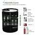 Etmury 360 Rotating Makeup Organizer Storage Holder, Adjustable Make Up Caddy Spinning Bathroom/Vanity Countertop Shelf, Save Space Carousel Cosmetic Accessries Display Case