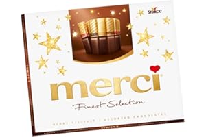 MERCI FINEST SELECTION Merci Finest Assortment of European Dark Chocolates 8.8 Ounce, 250 grams
