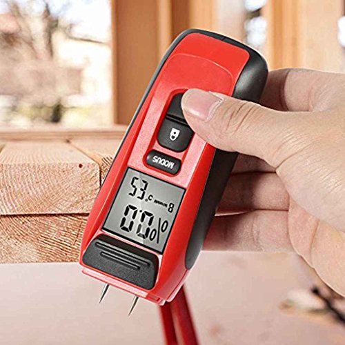 Minzhi G110 Wood Moisture Tester Moisture Sensor LCD Display Digital Humidity 0.1% Accuracy Moisture Meter - Thumbnail 4