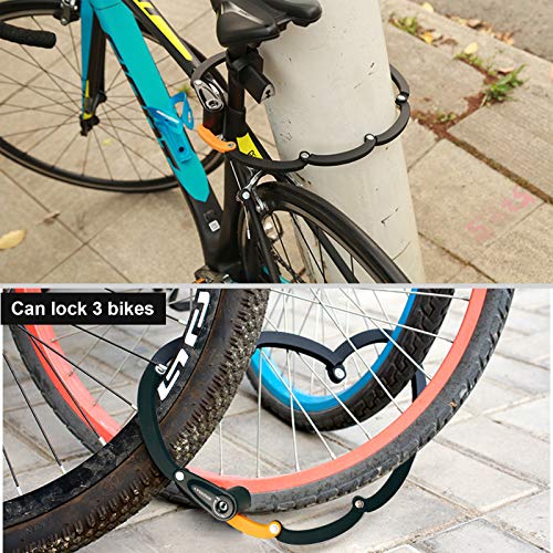 Folding Bike Locks Heavy Duty Anti Theft Bike Chain Lock Alloy Steel Strong Bicycle Lock