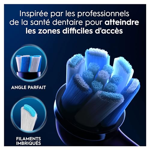 Brossettes de Rechange Ultimate Clean, lot de 6, Noires