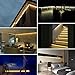 LEDMO SMD2835 LED Strip Light, 16.4Ft Waterproof IP65, Warm White 3000K 300LEDs,DC12V, 15LM/LED CRI80, 3 times brightness than SMD3528 LED Light Strip, LED Strip Light