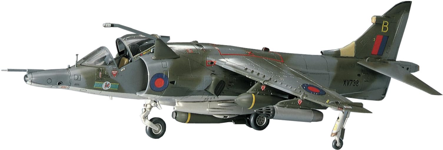 Hasegawa 1:72 Scale Sea Harrier GR.MK 3 Model Kit