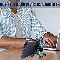 6PCS Transformable Fingertip Gyro Toy Chain Robot