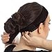Premium Wig Grip Headband, Bundle with Free Comb - Adjustable Comfort Head Hair Band for Women - Velvet Material - Non Slip, Keeps Wig Secured - Prevents Headaches & Hair Loss (Brown)