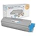LD Compatible Okidata C610 Series Set of 4 Laser Toner Cartridges Includes: 1 44315304 Black, 1 44315303 Cyan, 1 44315302 Magenta, 1 44315301 Yellow