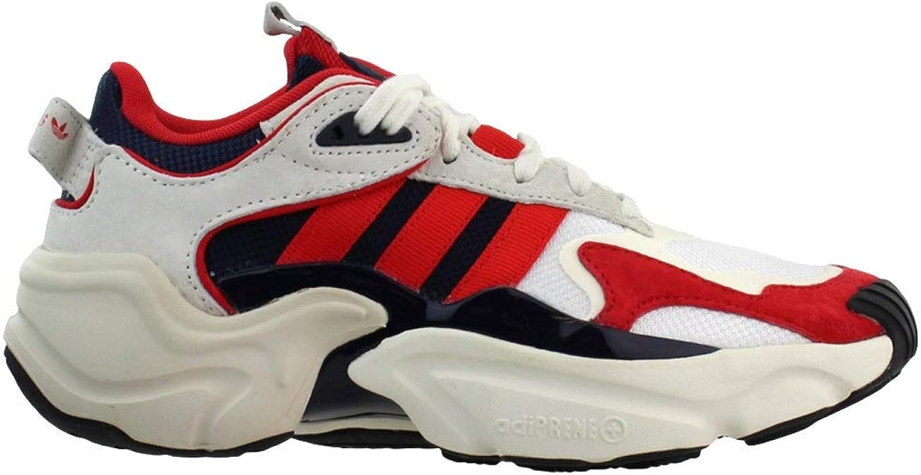 Amazon.com | adidas Womens Magmur Runner Lace Up Sneakers Shoes Casual - Blue - Size 5 M | Shoes