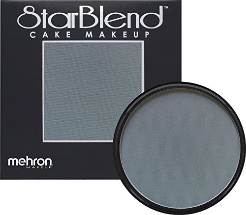 Mehron Makeup StarBlend Cake Makeup MONSTER GREY - 2oz