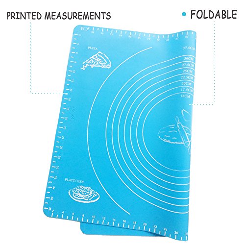 Silicone Pastry Mat Baking Mat for Rolling Dough with Measurement Non