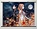 Sword Art Online Home Decor Anime Cosplay Wall Scroll Poster Kirito & Asuna 23.6 X 17.7 Inches-108S