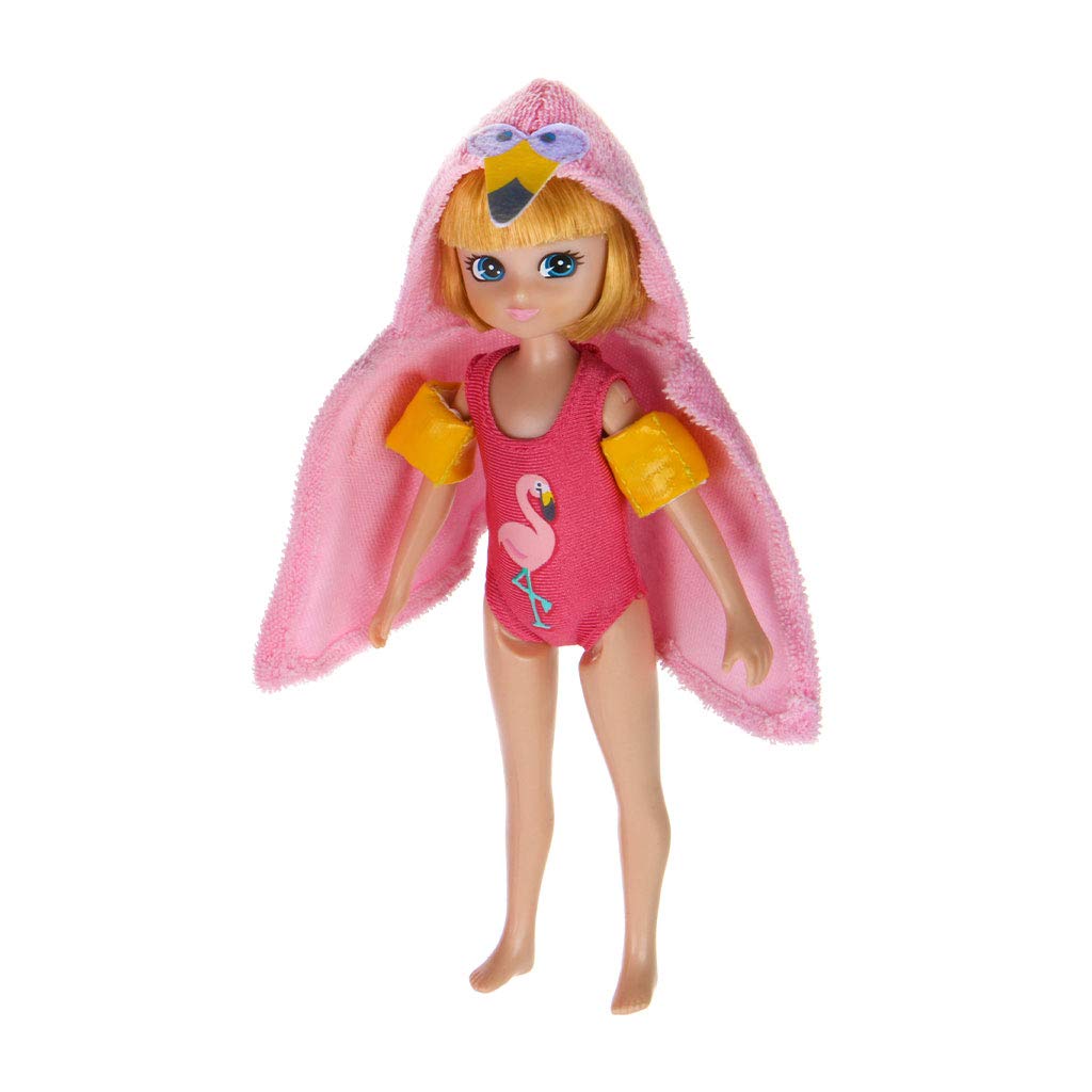 Lottie Pool Party Doll | Bath | Fun Bathtub Toys | Mermaid | Swim Doll Swimsuit | Gifts for 3 4 5 6 7 8 9 Year Old Girls and Boys
