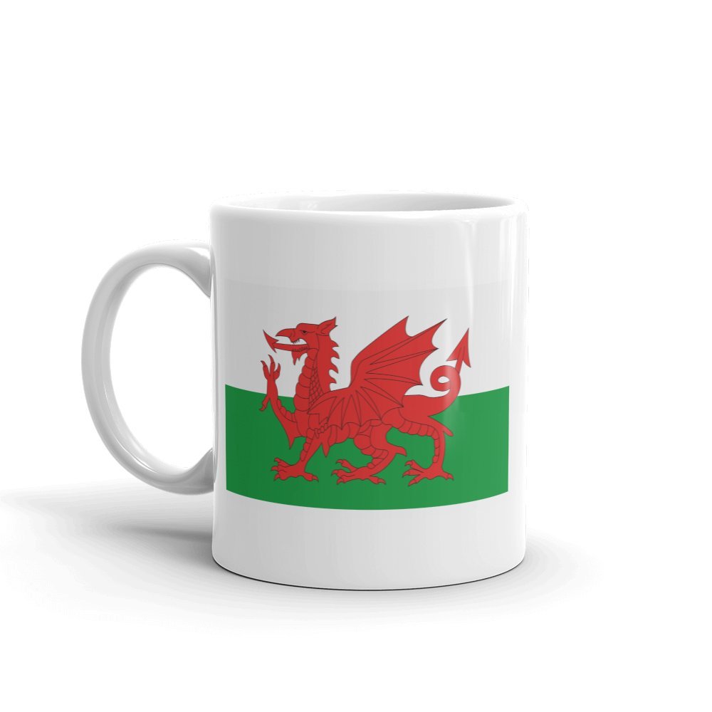 Wales Welsh Flag 10oz Coffee Tea Mug #5315