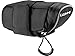 Lezyne Micro S-Caddy Compact Aerodynamic Wedge Cycling Saddle Bag with Velcro Straps for Road and Mountain Bike, Small - Black