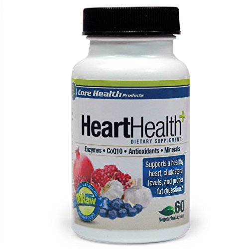Core Health Products Heart Health Fat Digestion Dietary Supplement includes CoQ10, Enzymes and Plant-based Minerals Core Health Products Heart Health Fat Digestion Dietary Supplement includes CoQ10, Enzymes and Plant-based Minerals