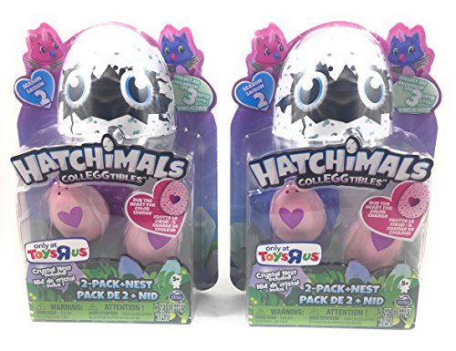 Hatchimals CollEGGtibles Season 2 2-Pack + Nest (Set of 2)