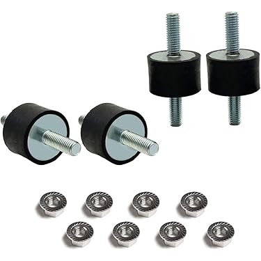 vibration isolators amazon Floor Mount Vibration Isolator, 100% Neoprene, Capacity Range: 15 to 45  lb.: Amazon.com: Industrial & Scientific main image 0