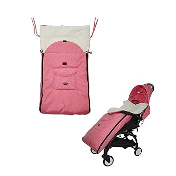 pink footmuffs for prams