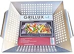 Grillux Stainless Steel Vegetable Grill Basket