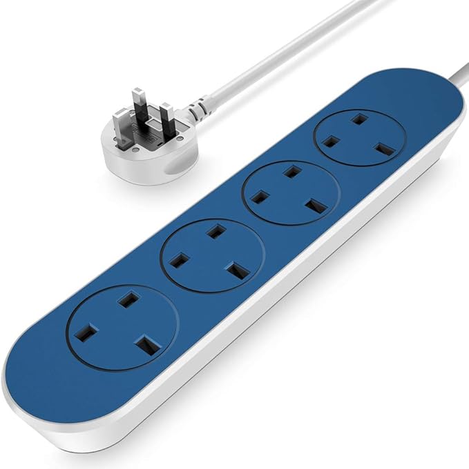 8 Way Extension Lead Surge Protected With 4 USB Ports + Amazon.co.uk