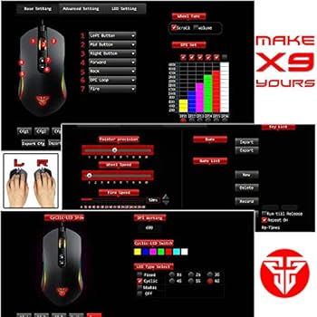 Fantech Basic Wired Gaming Mouse X9 Rgb 7 Macro Buttons Programmable True 4800 Dpi Claw Grip Comfort Beginner Gaming Mouse For Window Pc Black Buy Online At Best Price In Uae Amazon Ae