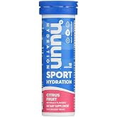 Nuun Active Citrus Fruit Electrolyte Enhanced Drink Tablets (6-Pack of 10)