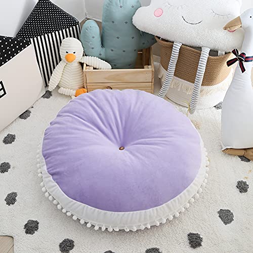 Cushion Seating Big Round Pillow For Baby Large Floor Pillow Kids