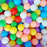 Real Relax 400pcs 5.5cm Colorful Ball Soft Plastic Ocean Ball for Baby Kid