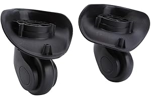 1Pair Luggage Suitcase Replacement Wheels Inline Outdoor Skate Travel Accessories(W041-2 S) Other Hiking and Camping Supplies
