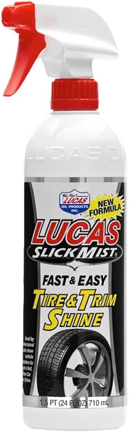 Amazon Com Lucas Slick Mist Tire Trim Shine 24 Oz Automotive