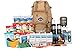 Sustain Supply Co. Premium Emergency Survival Bag/Kit - Be Equipped with 72 Hours of Disaster Preparedness Supplies for 4 People