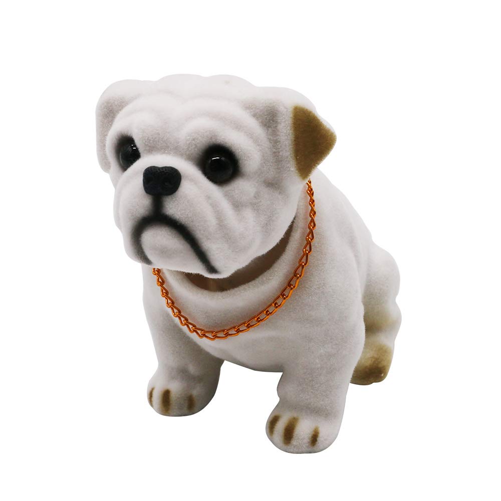 Bobble Head Bulldog, Nodding Dog Ornaments - High Emulation Creative Car & Office Decor