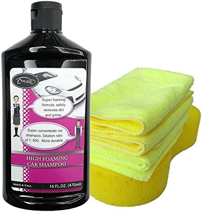 Car Wash Shampoo: Cleaning Soap for All Vehicles, Wash and Shine,Concentration 1:800-16 FL.OZ.