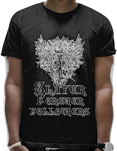 FJGHWUEQS Men's Mark Of The Killer Print Fashion Casual Tattoo Style T-Shirts