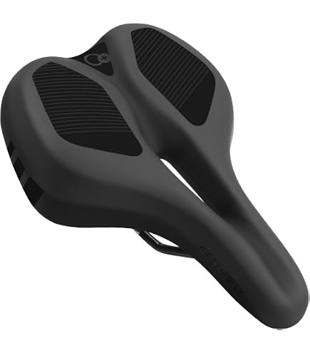 Selle De Vélo Confortable SQATDS - En PU Souple, Taille 27,5x14,5 Cm - Pour VTT, Route, Ville